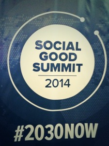 Social Good Summit Banner