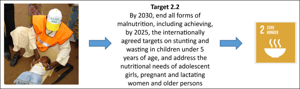 Target 2.2 of SDGs