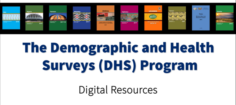 The DHS Program's Digital Resources - The DHS Program Blog